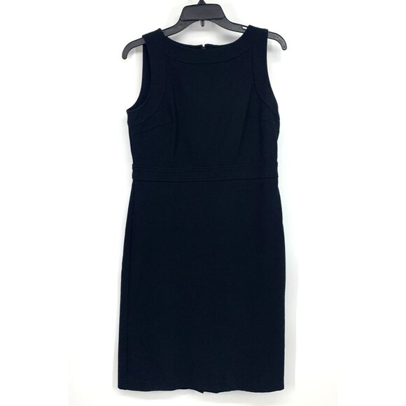 Talbots Dresses & Skirts - Talbots Dress Black Sleeveless Sheath Empire Waist Seamed